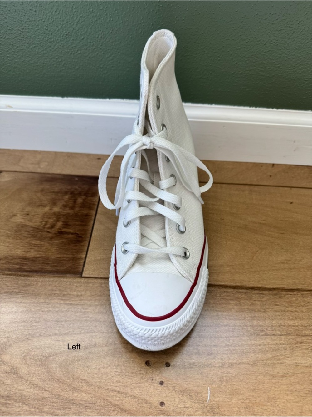 Converse Chuck Taylor All Star Classic Wedge Platform Sneaker - Size 8 - Picture 9 of 16